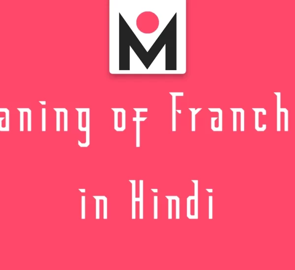 Franchise meaning in Hindi